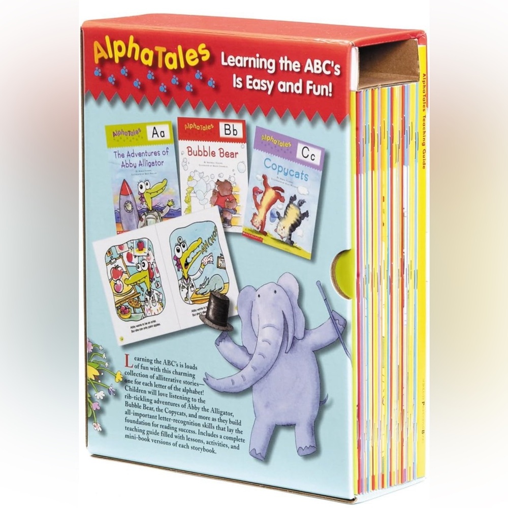 Scholastic Alpha Tales Learning Library Activity Set